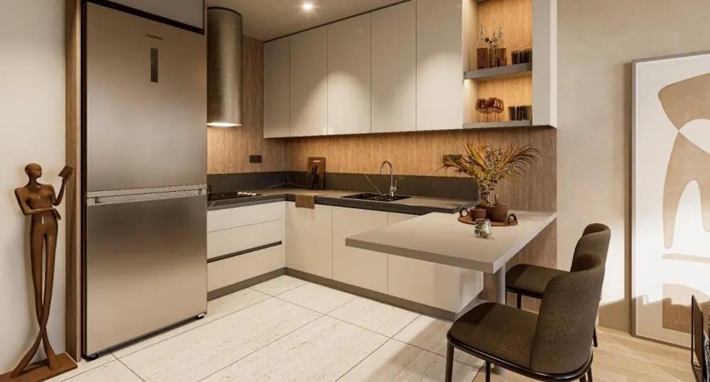 Fitted kitchen